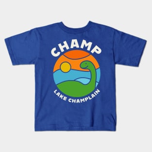 Champ Lake Monster Lake Champlain Monster Kids T-Shirt